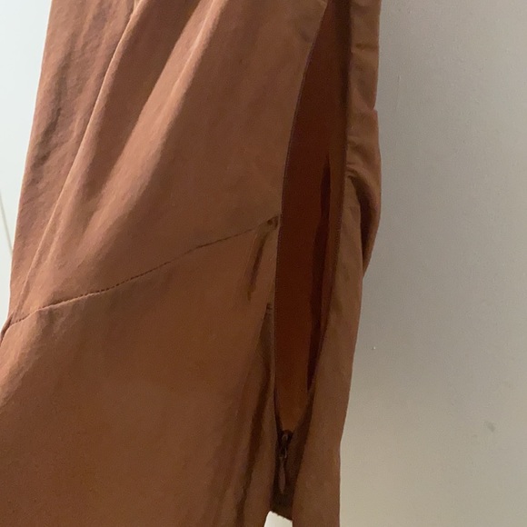 Odille Cupro sleeveless Copper color Shirt - Picture 8 of 9